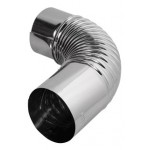 CURVA INOX 115 FOGÃO A LENHA - ZATTI